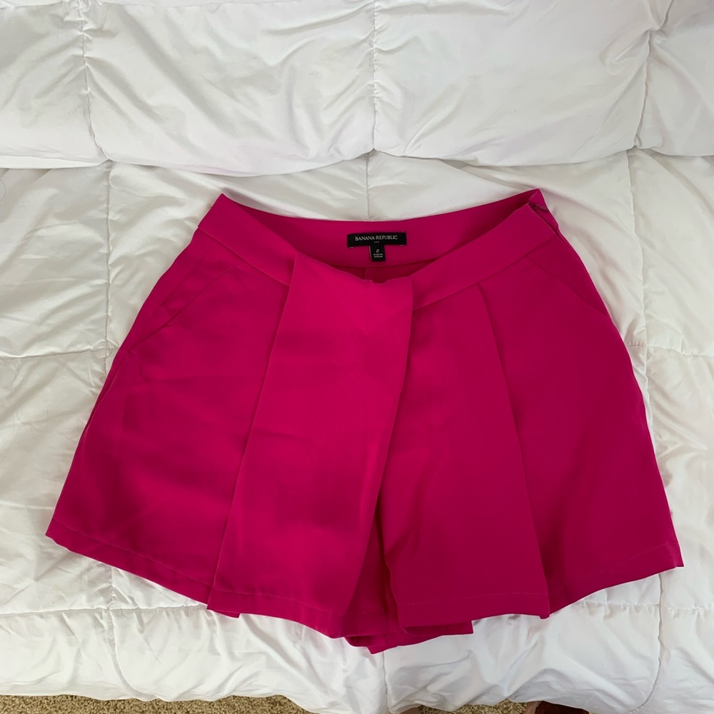 Pink banana republic shorts